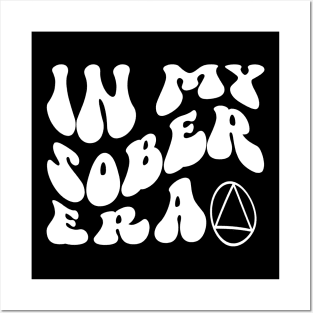 In My Sober Era AA Symbol Posters and Art